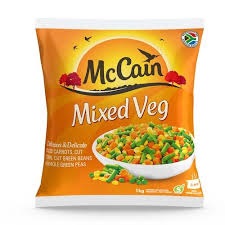 MCCAIN MIXED VEGETABLE 1KG